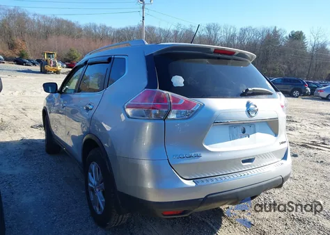 2015 Nissan Rogue Sv from USA, damaged, VIN KNMAT2MV7FP562636